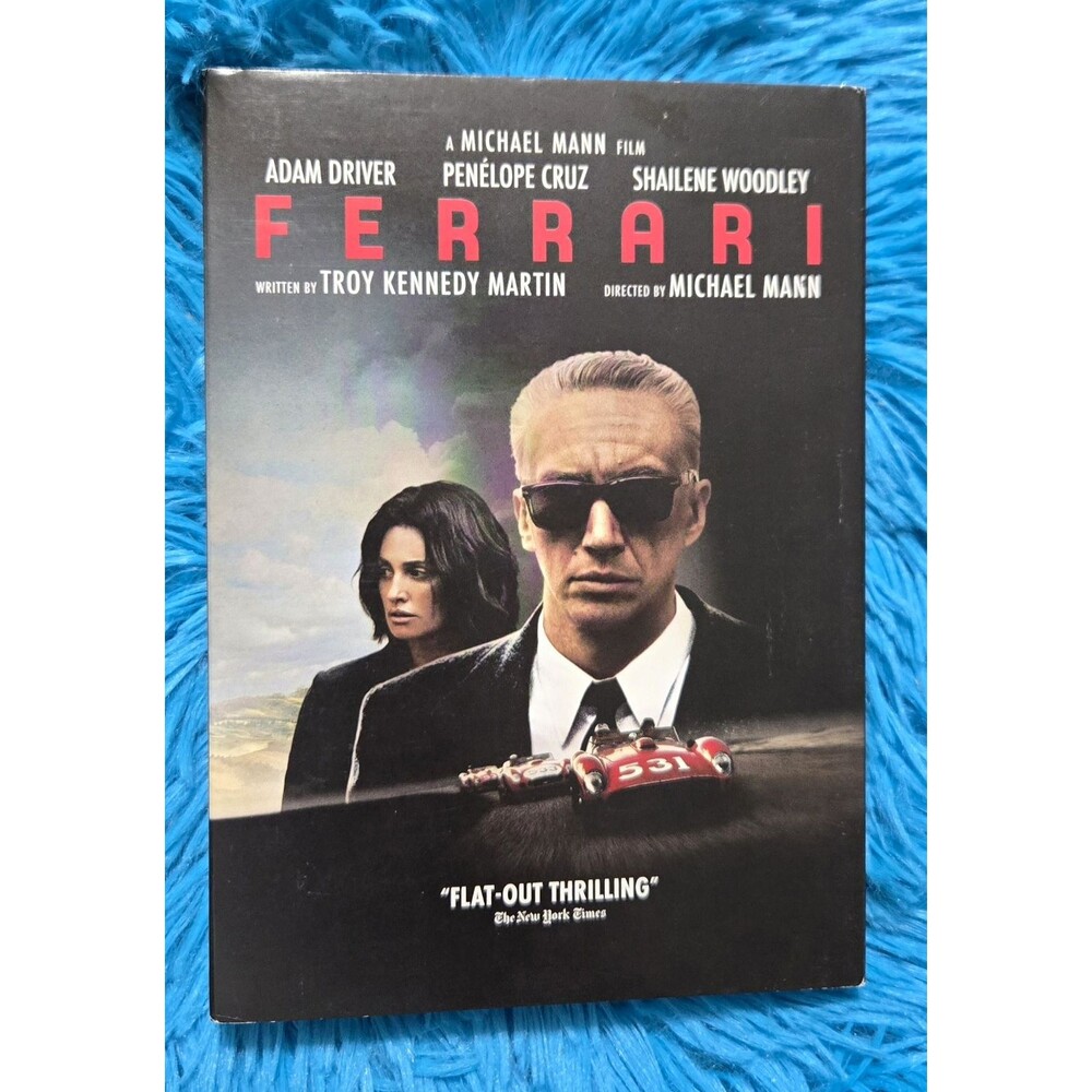 Ferrari (DVD) 2023 Neon Michael Mann Adam Driver Penélope Cruz R NTSC